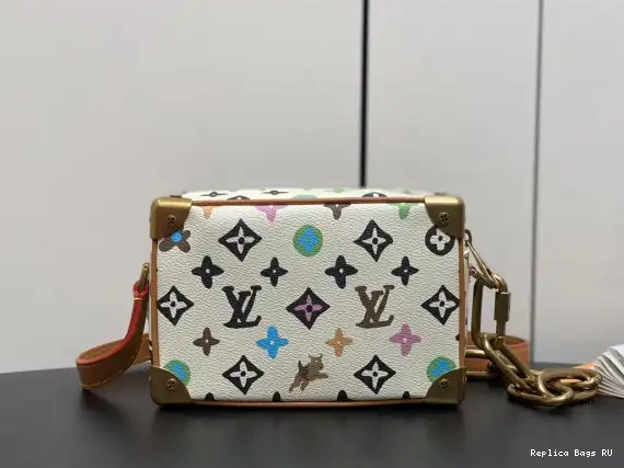 Cheap VUITTON SOFT MINI LOUIS TRUNK-18.5*13*8cm 0701